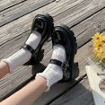 thumbnail image 3 of Mary Jane Women Vintage High Heel Shoes, 3 of 5