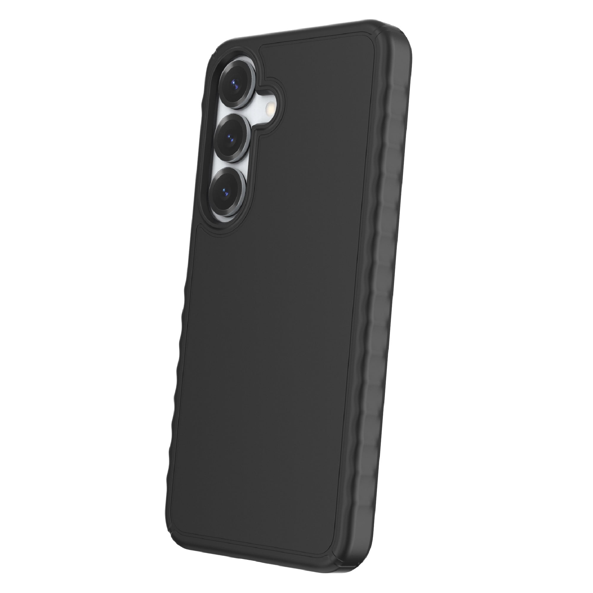 Étui protecteur en gel avec protège-coins pour Samsung Galaxy S25 / S24, noir d’onn. Testé contre les chutes de 2,44 m/8 pi