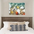 thumbnail image 4 of Kdxio Seashell On The Beach Wall Hanging Tapestries Banner For Bedroom College Dorm Home Living Room Party Decor 29X37 In, 4 of 8