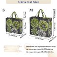 thumbnail image 2 of FORMRS Womens Corduroy Tote Bag Crossbody Shoulder Handbag with Pocket, Gray Floral, 2 of 7