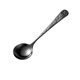 thumbnail image 1 of Cuchara de acero inoxidable con mango antideslizante, diseño con patrón de martillo, cuchara para sopa, arroz y fideos, utensilio de cocina multifuncional, 1 of 7