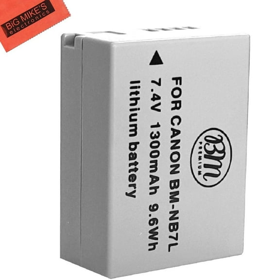 BM Premium NB-7L Battery For Canon PowerShot G10 G11 G12 SX30 IS Digital Camera