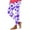 Purple, variant on Mingw High Waist Yoga Pants for Women Printed Skinny Stretchy Leggings Tummy Control Comfortable Leggings,Red,2XL