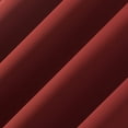 thumbnail image 4 of Sun Zero Malmo 1-Piece Theater Grade Extreme 100% Blackout Rod Pocket Curtain Panel, 52"X84", Holiday Red, 4 of 8