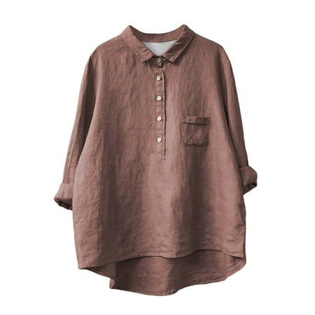 Lqideymx Sale Promotion Linen Corset Top Womens Summer Long Sleeve Tops Blouses for Women Fashion Summer Tops for Women 2024 Plus Size Long Sleeve Shirts for Women 3/4 Length Sleeve Womens Tops