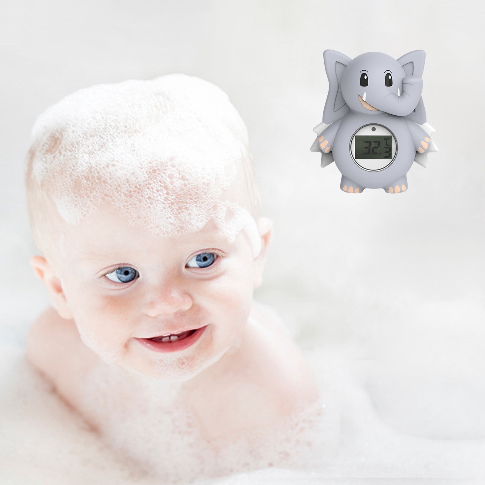 Digital Bath Thermometer Floating Water Temperature Gauge Tub Sensor