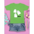 thumbnail image 3 of Boo. Happy Ghost Friends T-Shirt Juniors -Image by Shutterstock,  x-Large, 3 of 4