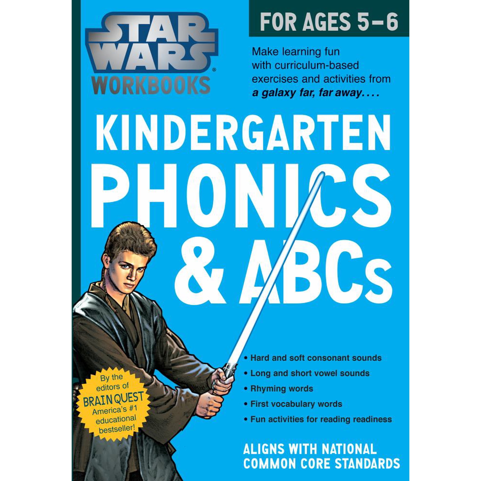 Star Wars Kindergarten Phonics & ABCs, for Ages 5-6