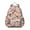 Dogs with Flowers, variant on Dogs with Flowers Backpack for School,Cute School Bag,Schoolbag with Adjustable Shoulder Straps & Padded Back,13.4"x11"x4.7"
