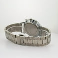 thumbnail image 3 of Alfred Sung Montre à Maillons pour Homme Dual Time Argent Date Cadran Bleu, 3 of 4