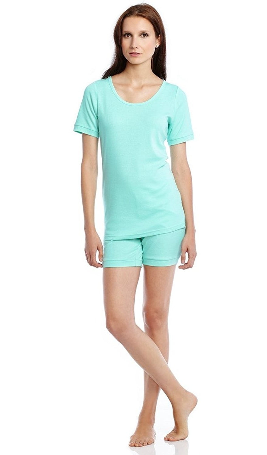 Leveret Leveret Women's Shorts 2 Piece Pajama 100 Cotton (Size XSXL