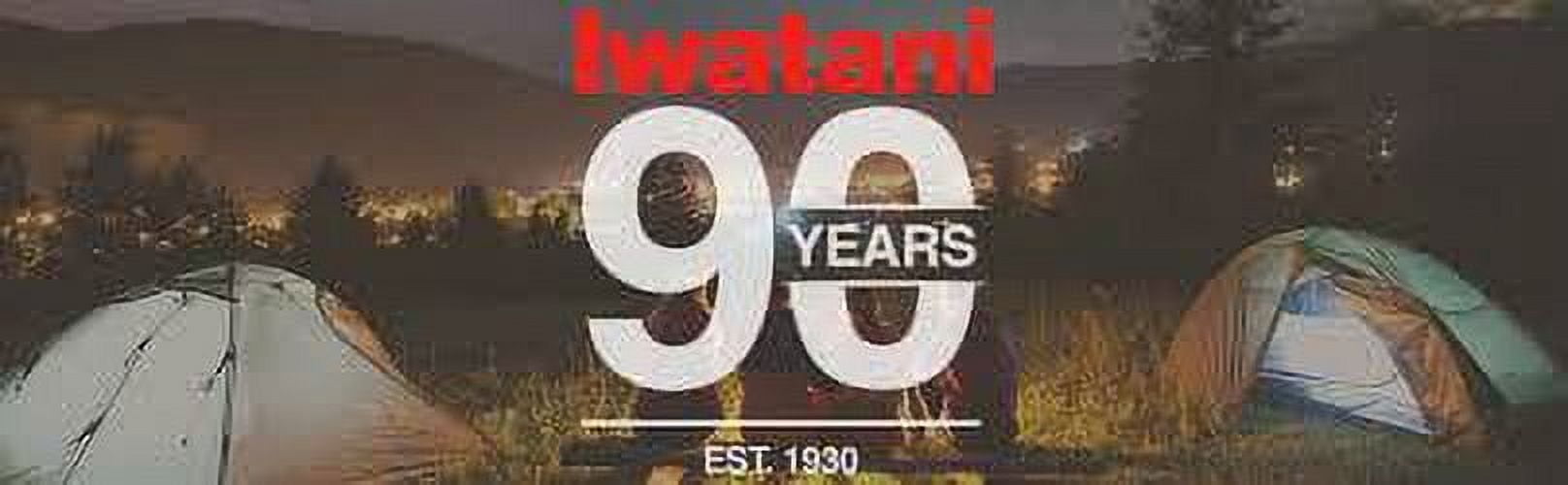 Iwatani BU-6-KR 8 oz. Butane Canister, Orange, 12 Pack