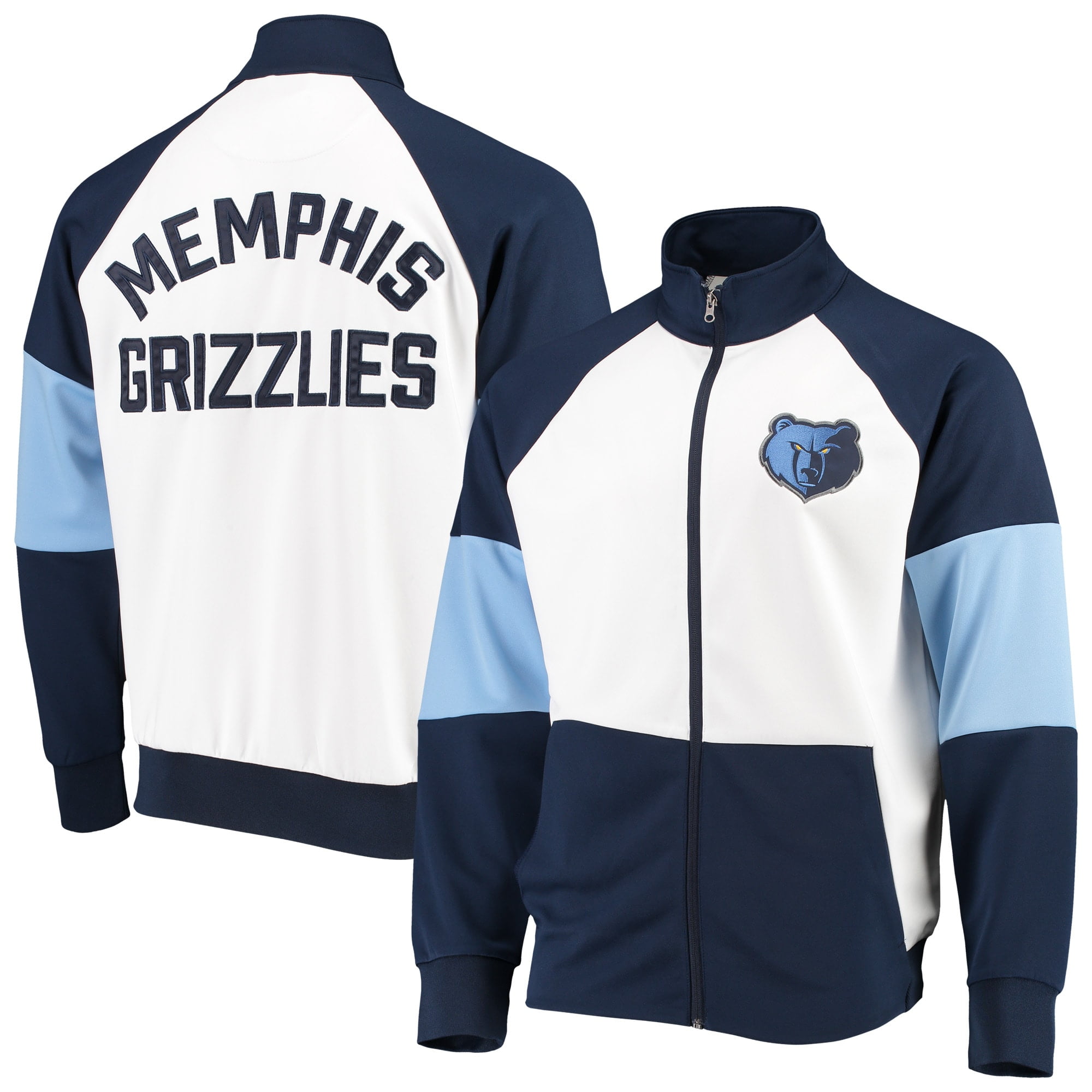 Memphis Grizzlies GIII Sports by Carl Banks Warm Up Colorblock Full
