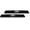 Black, variant on COR Surf Aero Roof Rack Pads for Paddleboard, Kayak, Surfboards, SUP, Canoe and Paddleboard | Crossbar Rack Pads for Wide Style Bars (Black, 19" Narrow)