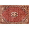 thumbnail image 1 of Ahgly Company Indoor Rectangle Traditional Sunrise Orange Medallion Area Rugs, 8' x 10', 1 of 6