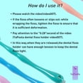 thumbnail image 4 of Design NO-Waste Dental Floss Handle for Adults and Kids Teeth Cleaning Reusable Dental Picks 1 Counts Daughter Gift from Mother, 4 of 9