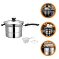 thumbnail image 1 of UPOUART 1 Set Multipurpose Deep Frying Pot Stainless Steel for Boiling Pasta in Home Cooking, 1 of 8
