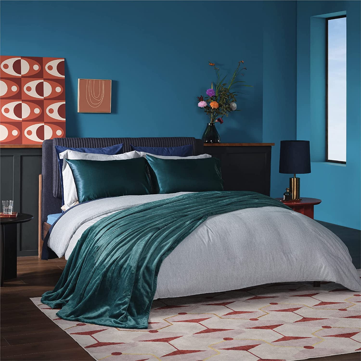 Green king size blanket hotsell