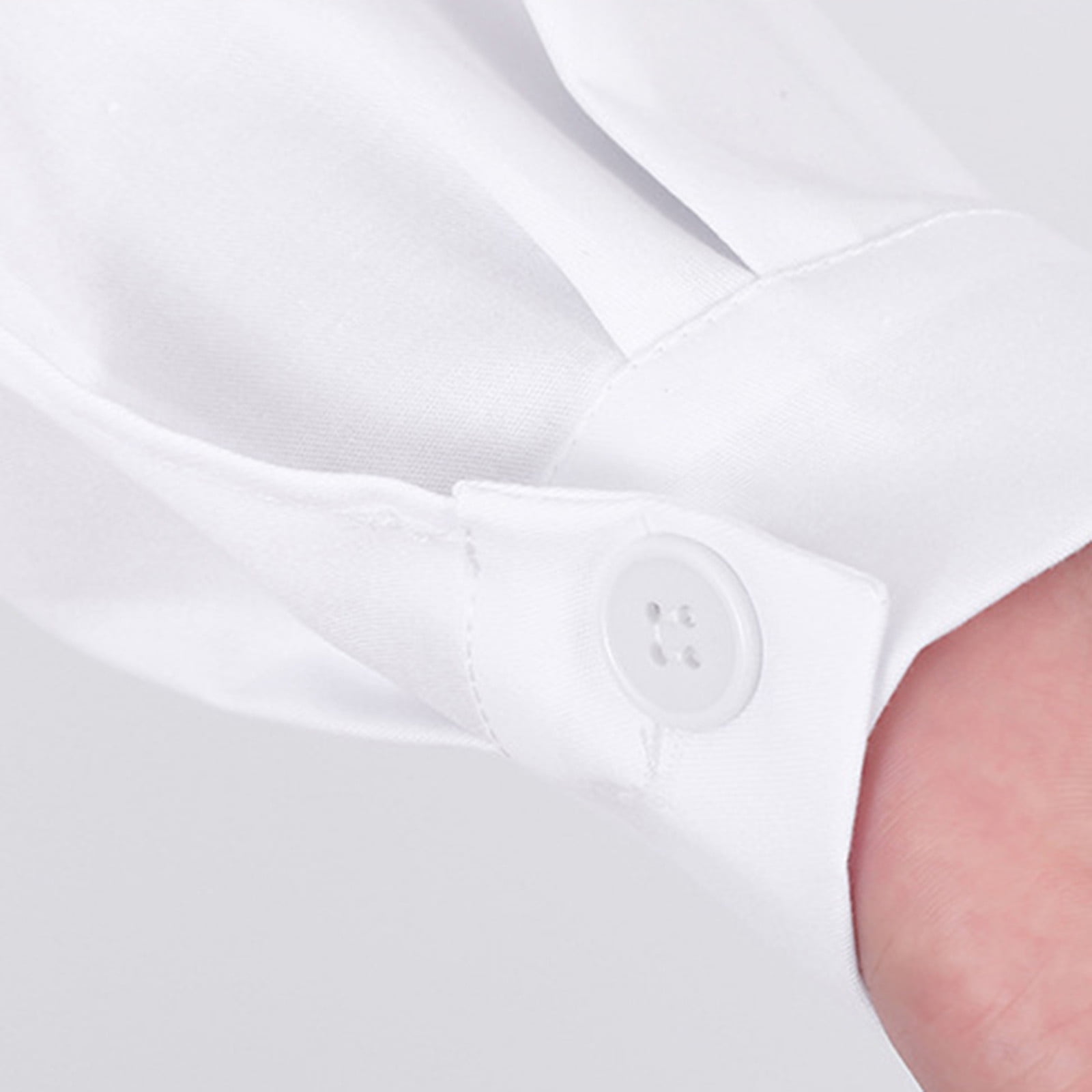 Lab Coat Long Sleeve, White, Unisex (White M)