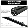 thumbnail image 2 of GARVEE 7FT Olympic Barbell Bar with 2 Collars,1500 LB Capacity Weightlifting & Powerlifting Bar,Fits 2-Inch Plates,Strength Training Bench Press Bar for Home Gym,Black, 2 of 8