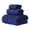 Dark Blue, variant on Towel Set Towel Set 3PC Super Soft Quick Dry Bath Towel Hand Towel Face Towel Super Absorbent Microfiber Towels for Bathroom Bath Towel Set