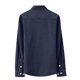 thumbnail image 5 of pstuiky camisas de manga larga para hombre, Camisa informal de manga larga con solapa y botones en color liso para hombre, estilo ejecutivo. Tops de hombre xxl, 5 of 6