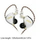 thumbnail image 2 of Auriculares estéreo de alta fidelidad con auriculares internos de aleación de zinc, auriculares con sonido 3D y cable extraíble sin micrófono Inevent EL5027-01B, 2 of 7