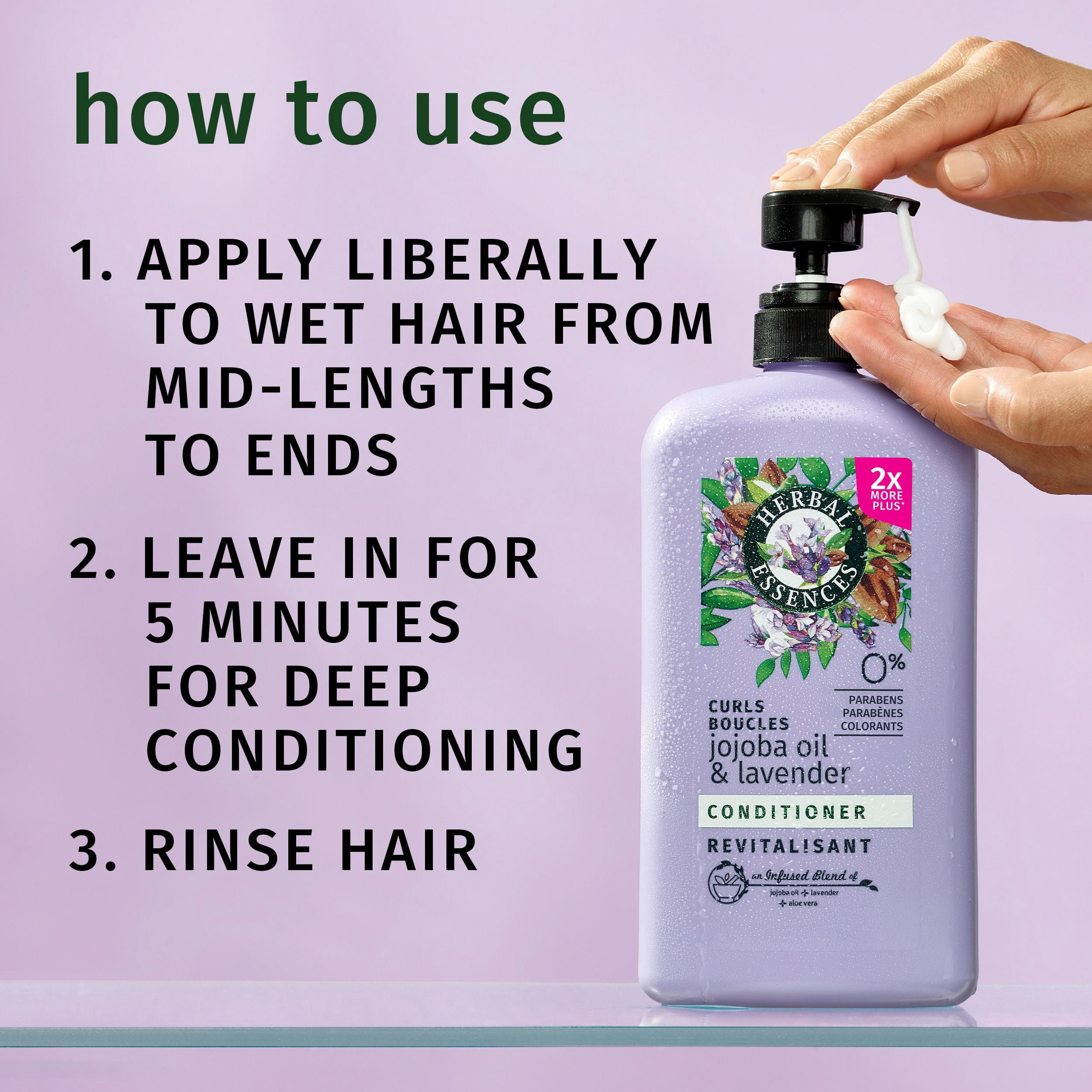 Herbal Essences Curls Jojoba & Lavender Conditioner