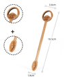thumbnail image 3 of Cartoon animal stirring spoon wooden coffee spoon suitable for kitchen 2PCS, 3 of 12
