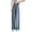 Gray, variant on Bovxnpu Plus Size Pants For Women, Womens Baggy Wide Leg Pants, Womens Solid Color High Waist Hanging Loose Straight Leg Casual Ice Silk Wide Leg Pants XL