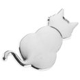 thumbnail image 4 of Pegatina de gato de metal para coche, impermeable, para parachoques de coche, bonita calcomanía 3D de animal para motocicleta, decoración exterior de coche, 4 of 7