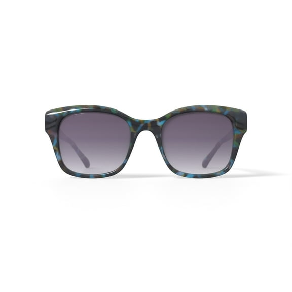 Christian Siriano Rx'able Womens Sunglasses, Daphne, Teal Tortoise, 53.5-19.5-139