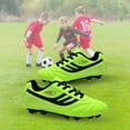 thumbnail image 2 of Binhe Kids Indoor Soccer Shoes Kids Walking Shoes Kids' Soccer Shoes Running Training Shoes For Students Athletes Breathable Comfortable and Non Slip, 2 of 4
