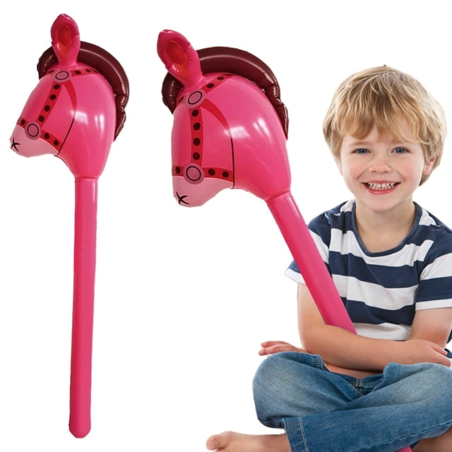 WHEANG Stick Toy Portable Inflatable Stick Horse Inflatable Stick For Theme Decoration