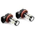 thumbnail image 1 of Kit de bombillas LED H11 superbrillantes para faros delanteros, luz blanca de 6000 K, luz alta o baja, paquete de 2, H8, 1 of 5