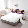thumbnail image 3 of YST Cartoon Dragon Comforter Set 7Pcs Polyester Bed in a Bag, King, 3 of 5