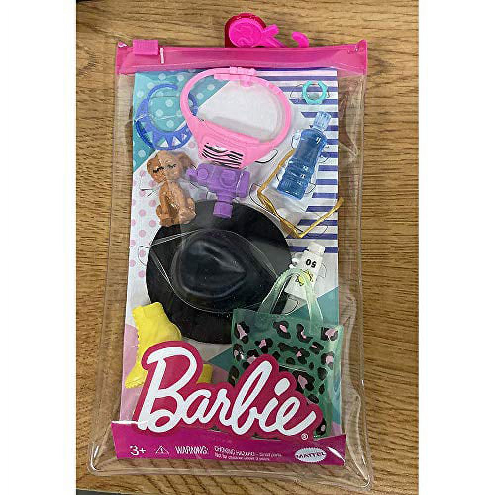 Barbie Accessories Wildlife-Inspired Pack with 11 Storytelling Pieces ...