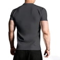 thumbnail image 3 of CHGBMOK Mens Muscle Slim T Shirts Solid Crew Neck Short Sleeve Basic Top Lightweight Stretch Gym Workout Athletic Tee Shirt, 3 of 5