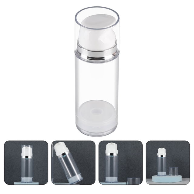 Homoyoyo Botella Cosmética Portátil Transparente Con Dosificador Para Y En Viaje