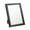 Black, variant on OIUR 6/7/8/10-Inch/A4 Vintage Wooden Photo Frame Clear Glass Picture Display Frame Rustic Home Office Bedroom Desktop Photo Holder Decoration