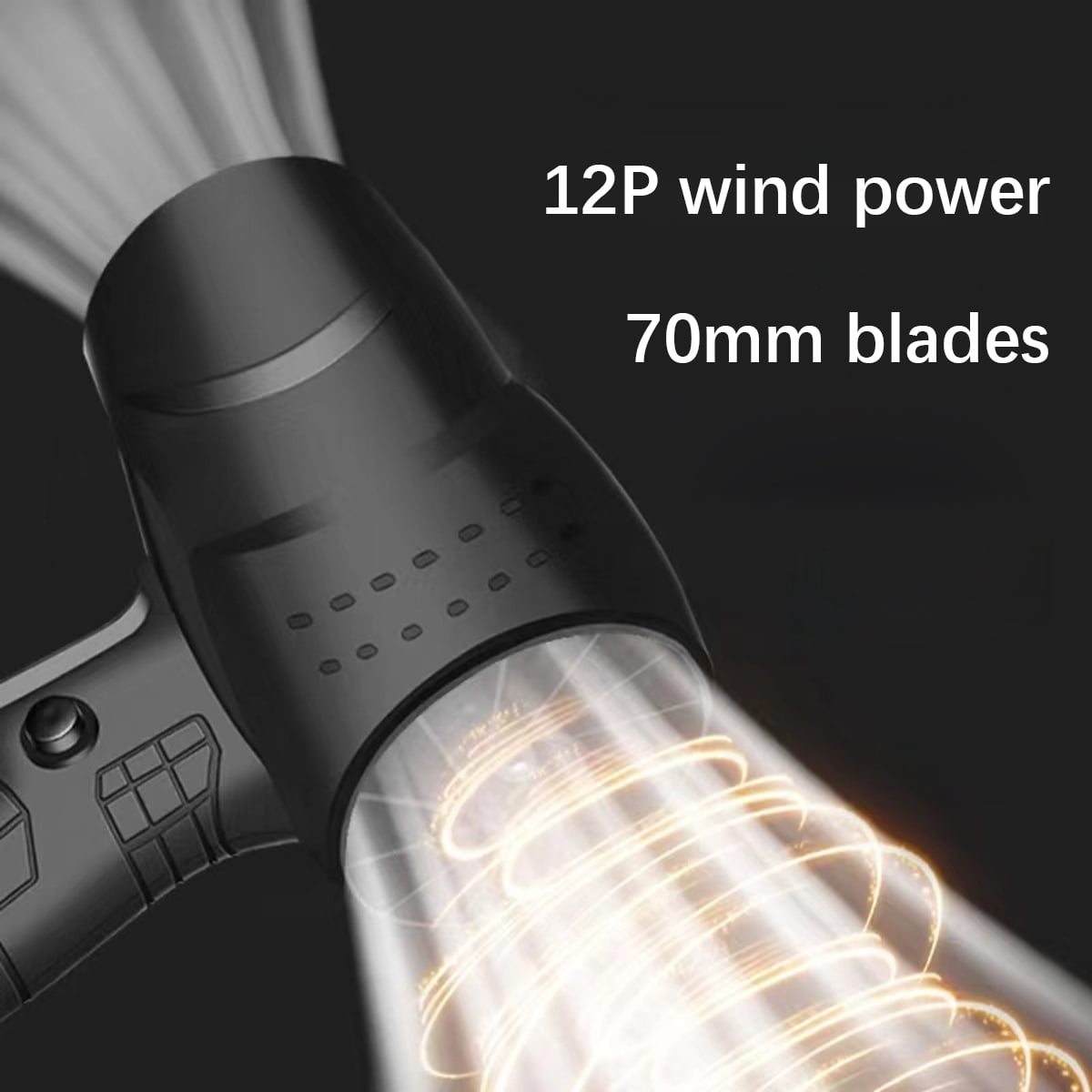 Portable Air Blower, Byseng 100000 RPM Electric Compressed Air Duster with Safe Buckle, 48VH Rechargeable Battery