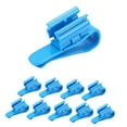 thumbnail image 4 of Gazechimp 10 Pieces Aquarium Pipe Holder Adjustable Tank Water Pipe Mounting Clip Blue, 4 of 7