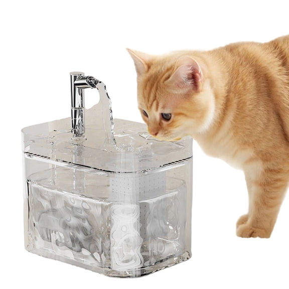 Automatic Pet Water Dispenser with USB Port Indoor Outdoor Filtered Circulating Drinking for Cats and Dogs