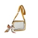 thumbnail image 2 of Bolso transparente de verano con correa ancha, bolso cruzado cuadrado pequeño para estadios, viajes y uso diario, rosa, amarillo, negro, blanco, 2 of 6