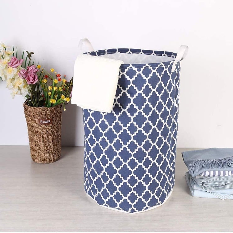 YI DEF Laundry Basket Foldable Laundry Basket Large Fabric Storage Box