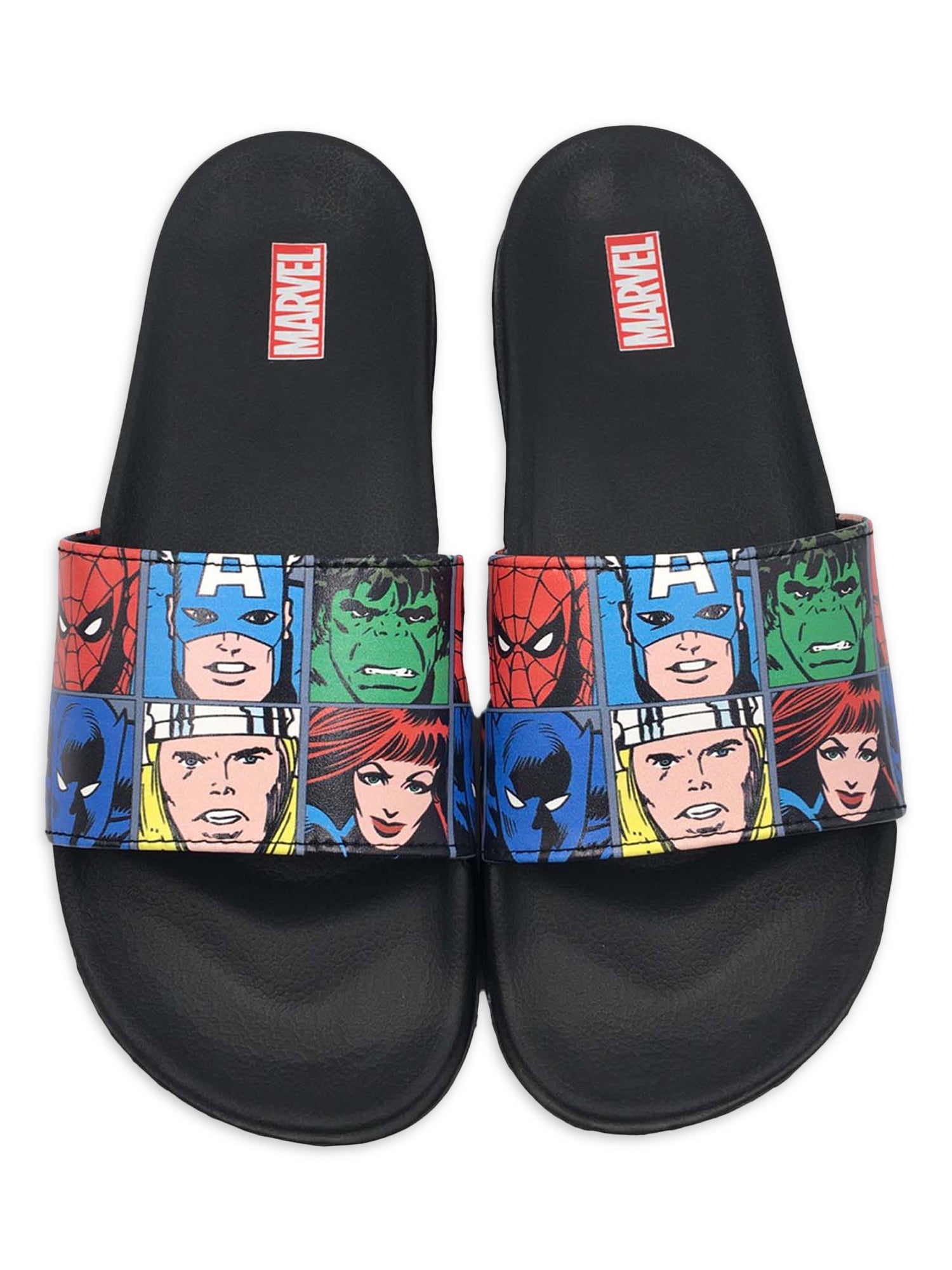 AVENGERS Captain America Mens Flip Flops M Size 9-10 New with tags 