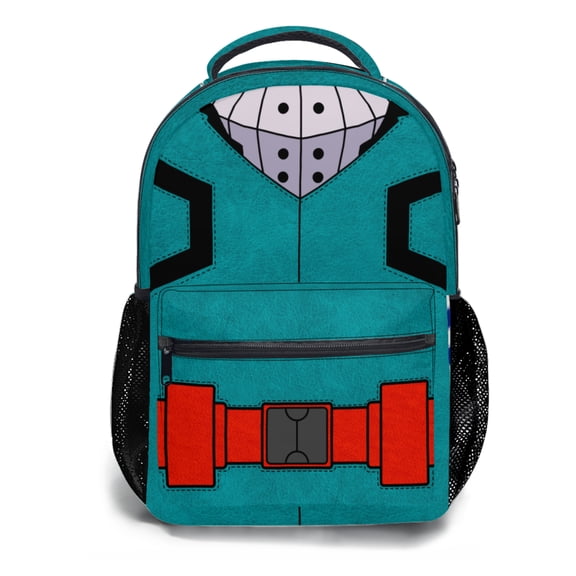 Anime Backpack 17 Inch Cartoon Anime Backpack Large Capacity Daily Commuter