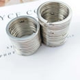 thumbnail image 4 of 20Pcs/Set Porte-Clés Portables Réutilisables Ronds Légers Porte-Clés Bijoux Porte-Clés pour Porte-Clés Simple Résistant à l'Usure Rouille Porte-Clés Maison, 4 of 6