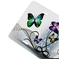 thumbnail image 3 of Yehwow Colorful Butterflies Abstract Metal Car Plate Decorative Aluminum License Plate Tag Sign, 3 of 5