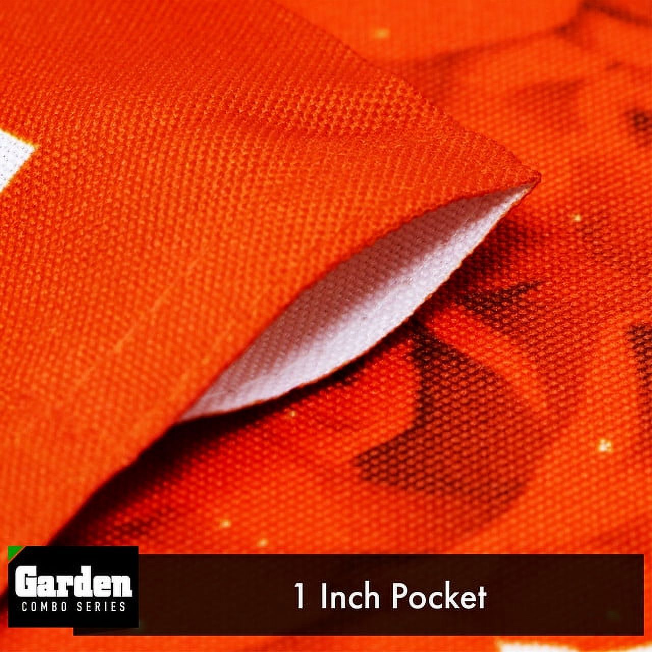G128 2sets: 36"x16" Garden Flag Stand Black & 12"x18" Valentines Day Garden Flag Doves